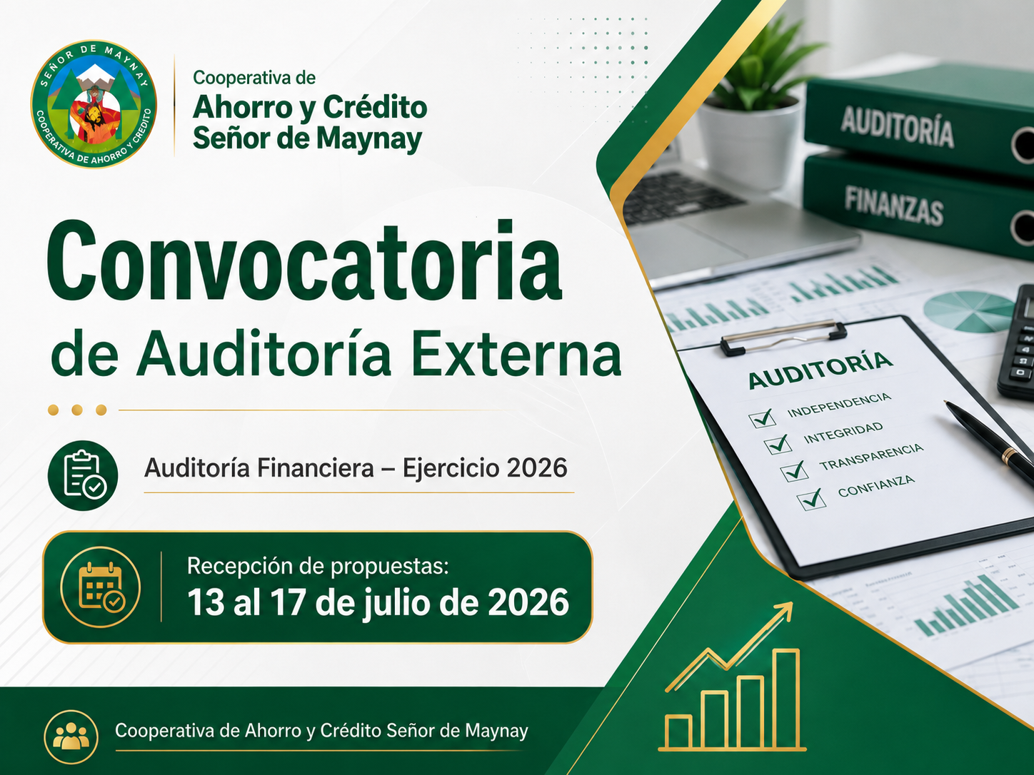Convocatoria de Auditoría Externa