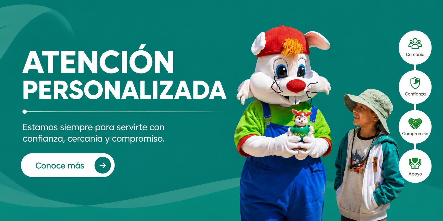 Atención personalizada - Cooperativa Señor de Maynay